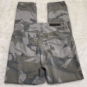 GRLFRND Women's Camo Karolina High Rise Military 100% Cotton Jeans Size 26